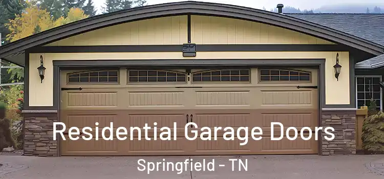  Residential Garage Doors Springfield - TN